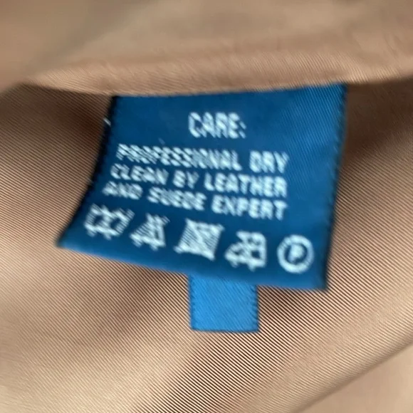 Ralph Lauren Blue Label Brown Lamb Leather Blazer - Picture 14 of 15